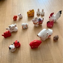 ☆ 薬師堂の干支の置物☆