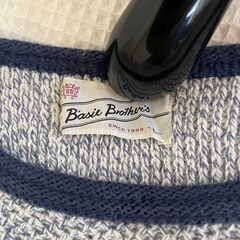 Basie Brother's ニット　80～90年代　デッドストック物の画像