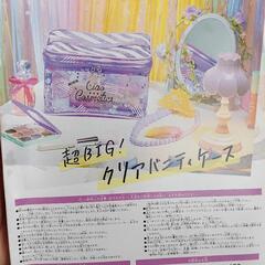 《値下げしました》超BIG！クリアバニティケースの画像