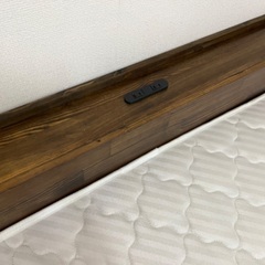 【受付中】【解体済】シングルベッド＋マットレスの画像