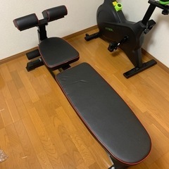マルチトレーニングベンチ　インクライン＆デクライン バックエクス...