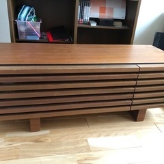 テレビ台　木製の画像