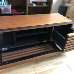 テレビ台　木製の画像