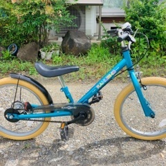 バランスバイク　ラクショーライダー 18インチ ブルーメタリック YGA250の画像