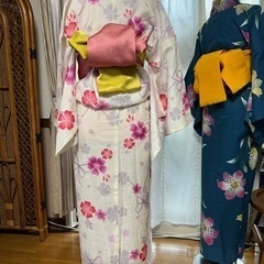 浴衣👘浴衣帯セット(//∇//)花火大会などに(˶◜ᵕ◝˶)の画像