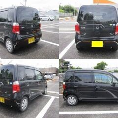 平成23年式 ライフ G HIDスマートキーSP 車検付き 黒 AT 走行距離約８万キロナビ TV Bカメラ ETC オートエアコン 修復歴無 乗って帰れますの画像
