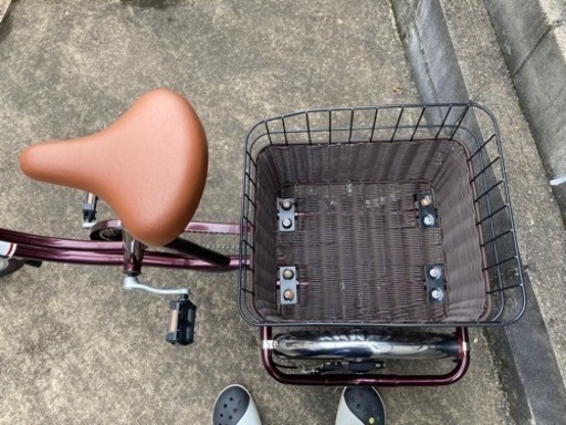 【取引終了】三輪自転車　大人用【電動ではありません】