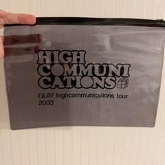 GLAY High Communications 黒 クリアケー...