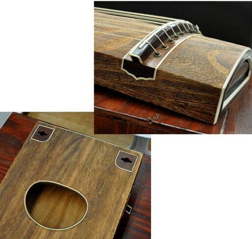 琴　箏　13弦　並甲　蒔絵　和楽器　弦楽器　すだれ彫り 和楽器 琴/筝 上角 蒔絵 松島 13弦琴 簾彫り 札幌市 清田区 平岡