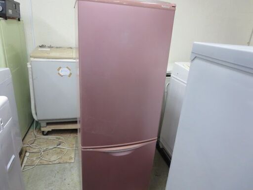 良く冷える冷蔵庫ナショナル167Lピンク