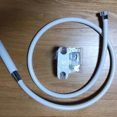 サーモスタット付シャワー水栓リクシルUsed オマケtoto製未使用自在パイプの画像