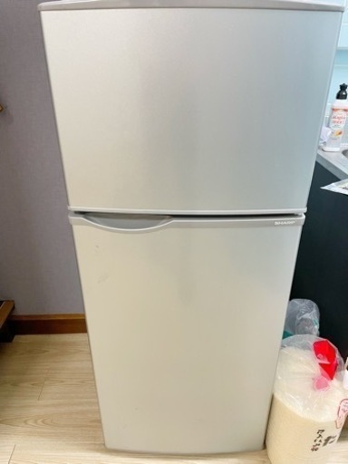 一人暮らし用冷蔵庫　2017年製　ジャープ 電子レンジとセットで11000円