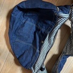 ペット 抱っこ スリング デニムスリングの画像