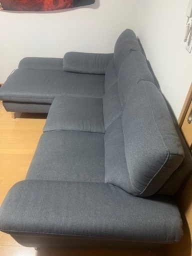 【譲渡者確定】【良品】L字カウチソファ（ニトリ）
