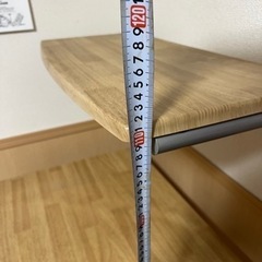 パソコンラック　スライド付きの画像
