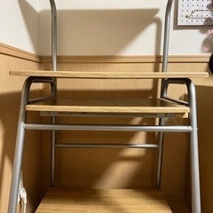パソコンラック　スライド付きの画像