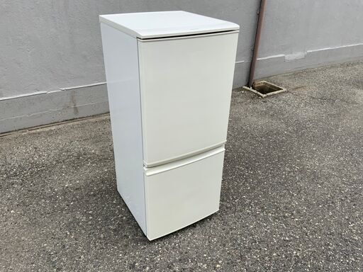 ★清掃済★冷蔵庫 シャープ ノンフロン 冷凍冷蔵庫 SJ-D14C -W 137L 冷蔵庫 Sharp 2017年製