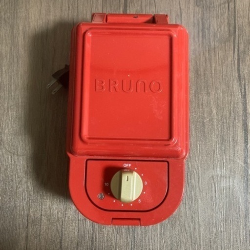 ※7月末迄【BRUNO】 ホットサンドメーカー　★値下げしました