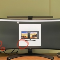 LG モニター ディスプレイ 34インチ 曲面ウルトラワイドの画像