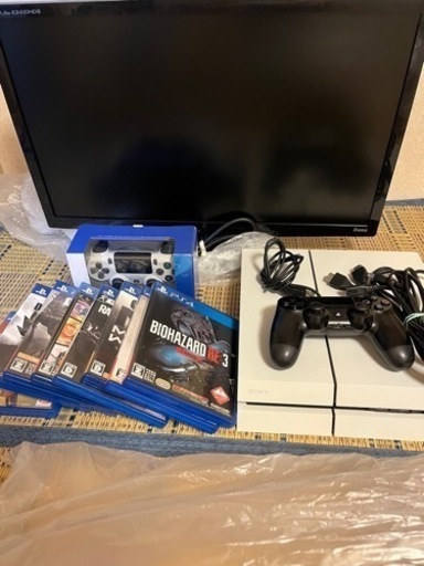 (譲り先決定) PS4とモニター