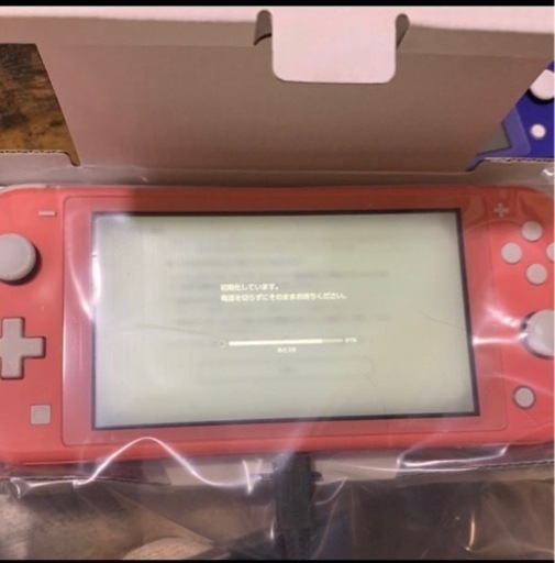 右スティック動作鈍く不具合あり。Nintendo Switch Lite コーラル