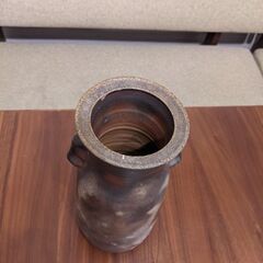 花瓶　備前焼の画像
