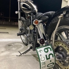 sr400 カスタム　チョッパー　ボバー　ジョッキーシフトの画像