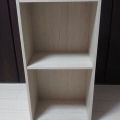 【引き取り限定】ニトリ Nクリック ボックス レギュラー2段(ホワイトウォッシュ)の画像