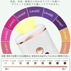光脱毛器 IPL光 VIO対応 光エステ フラッシュ式 50万回照射 9段階調節 髭 顔 家庭用の画像