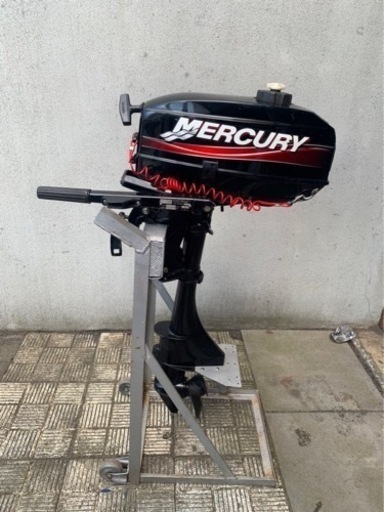 マーキュリー2馬力船外機2スト。値下げしました。