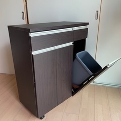 キッチン　ダストボックス　ペールボックス　ゴミ箱 カウンターの画像