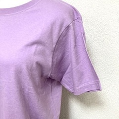 【新品】ユニセックス　Tシャツ　パープルSの画像