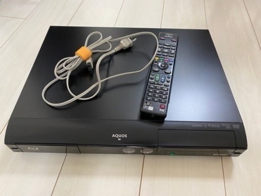 シャープ　AQUOS ブルーレイディスクレコーダー
