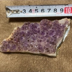 キラキラハイパワー最高の浄化や魔よけなどにアメジスト 天然石 パワーストーン 紫水晶 置物 2月 魔除け ウォッチの画像