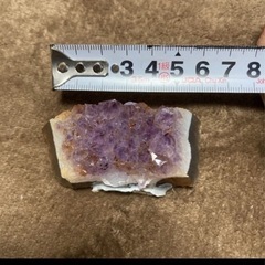 キラキラハイパワー最高の浄化や魔よけなどにアメジスト 天然石 パワーストーン 紫水晶 置物 2月 魔除け ウォッチの画像