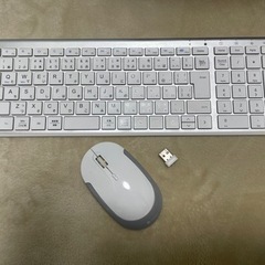 iClever IC-BK22 シルバー　キーボード　マウス