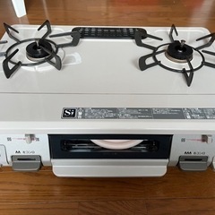リンナイ ガスコンロKGM64BER ガスホース付き