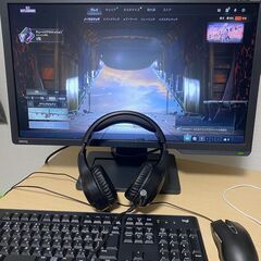 GALLERIA XV ゲーミングPCと BENQ XL2411...