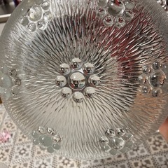 ガラスのお皿、コップ、飾り食器の画像