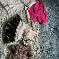 女の子100センチ　長袖（冬服）セット売り