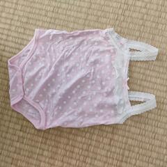（美品）70 ベビー　肌着　ノースリーブロンパースの画像