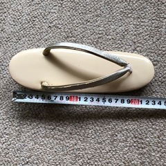 草履　白の画像