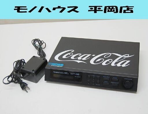ジャンク Roland 音源モジュール MT-32 ブラック MIDI ローランド 通電確認済み 札幌市 清田区 平岡