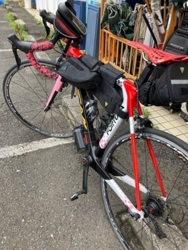 ◼️【現状品】改造ロードバイク SHIMANO 105 ICAN カーボン ロードバイク  自転車
