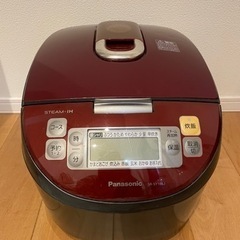 (交渉中)Panasonic 炊飯器10合炊き　SR-SY186...