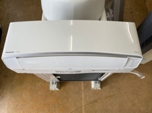 ?標準工事込み　Panasonic 節電モデルナノイーX搭載 お掃除エアコン 6畳用　2018年製　リサイクルショップ宮崎屋　佐土原店