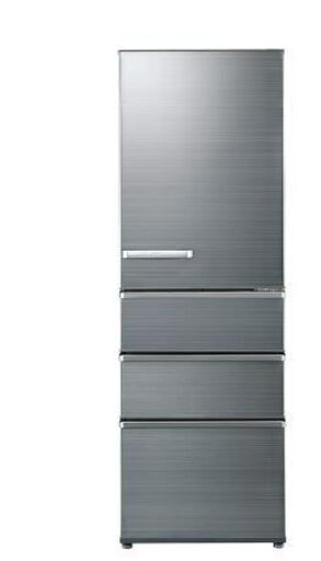中古 - 冷蔵庫　AQR-SV38J　シルバー