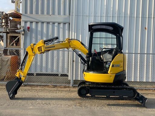 ヤンマー　B20U　2トンクラス　平成28年式　小旋回　4Wayマルチ　ミニ油圧ショベル　ユンボ　バックホー　茨城県　H3
