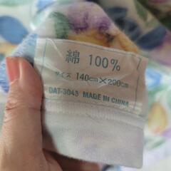 薄い綿毛布☆の画像