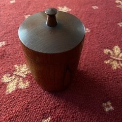 ☆骨董　木製のタバコ入れ☆の画像